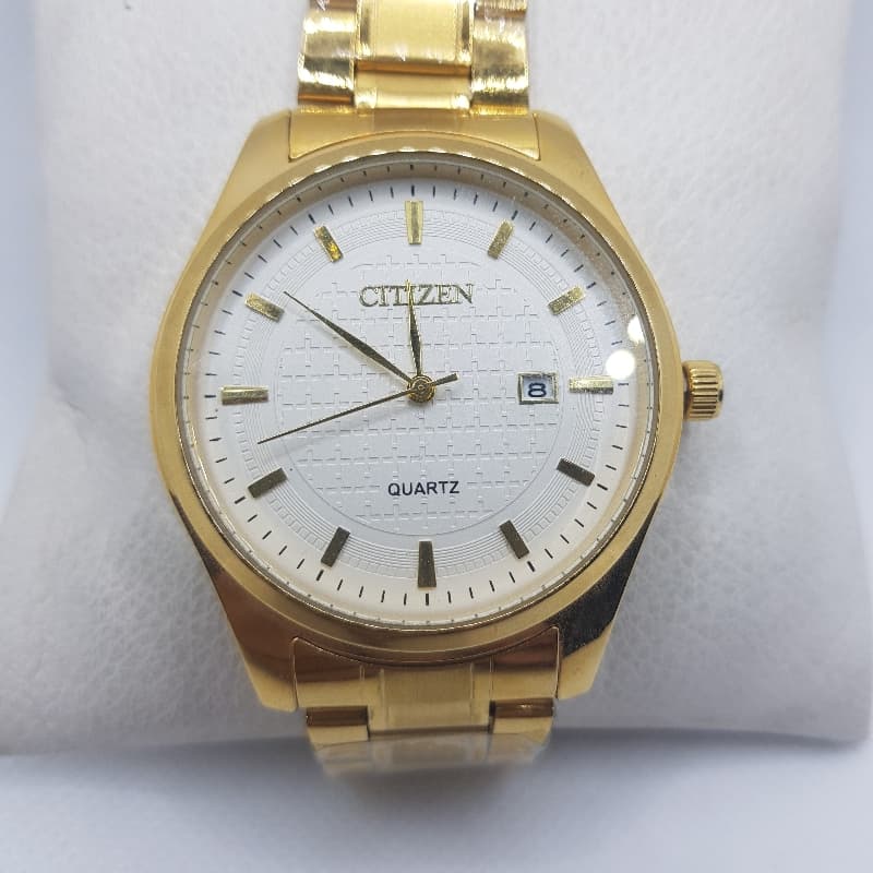 Men Golden Citizen Watch